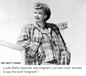Lucille Ball pregnant